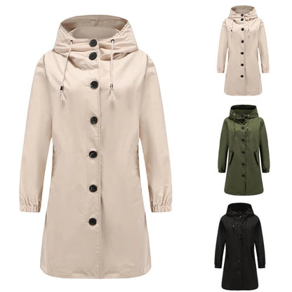 VierraSol | Abrigo Trench Largo de Moda para Mujeres Temporada de Transición 2023