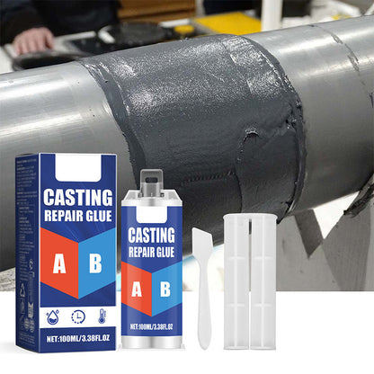 VierraSol | Adhesivo de Reparación para Fundición de Metal Resistente a Altas Temperaturas