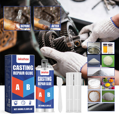 VierraSol | Adhesivo de Reparación para Fundición de Metal Resistente a Altas Temperaturas