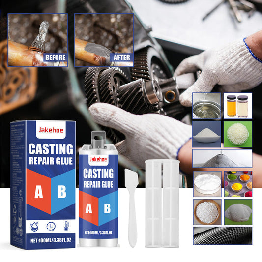 VierraSol | Adhesivo de Reparación para Fundición de Metal Resistente a Altas Temperaturas