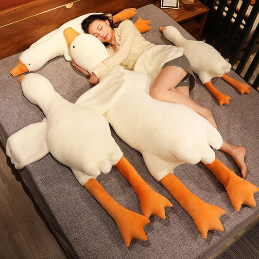 VierraSol | Adorable Giant Goose Plush – Juguete de Peluche en Múltiples Tamaños