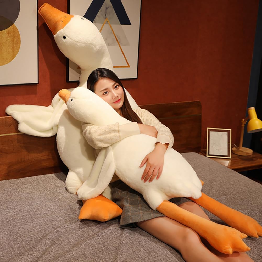 VierraSol | Adorable Giant Goose Plush – Juguete de Peluche en Múltiples Tamaños