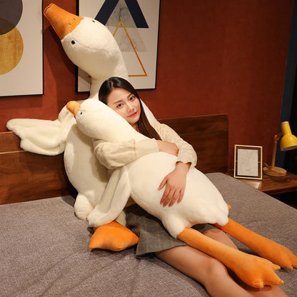 VierraSol | Adorable Giant Goose Plush – Juguete de Peluche en Múltiples Tamaños