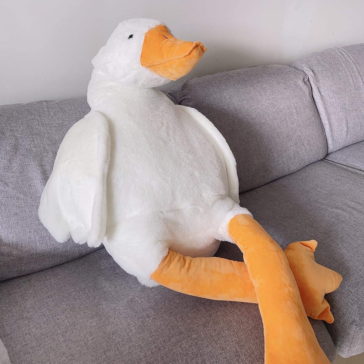 VierraSol | Adorable Giant Goose Plush – Juguete de Peluche en Múltiples Tamaños