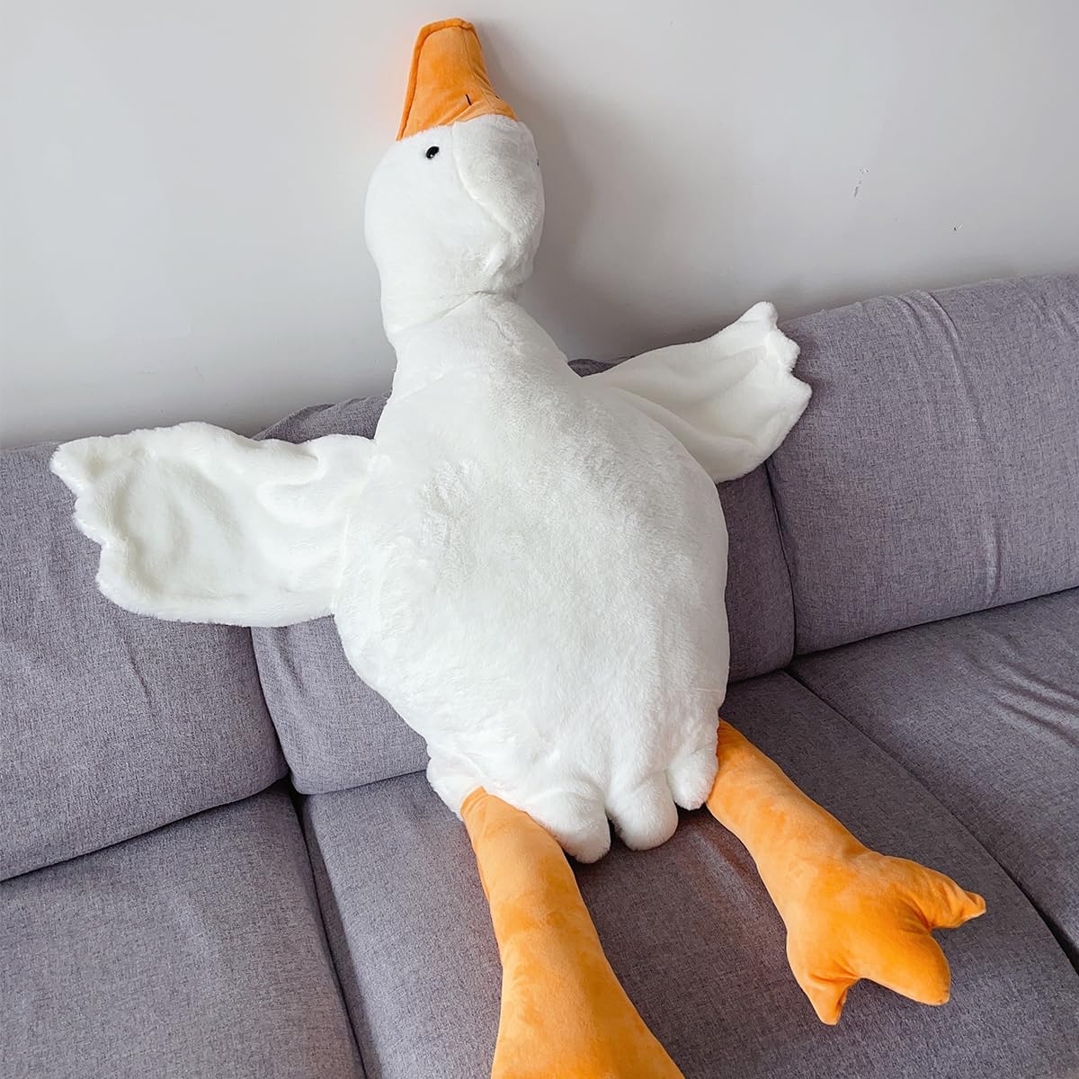 VierraSol | Adorable Giant Goose Plush – Juguete de Peluche en Múltiples Tamaños