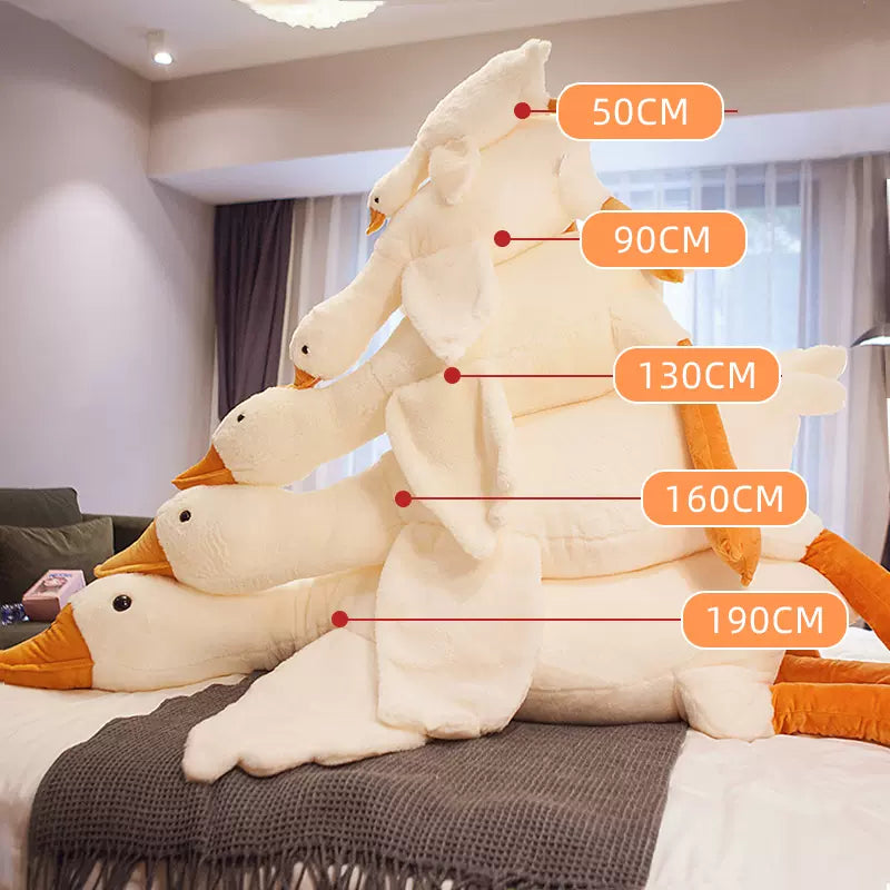 VierraSol | Adorable Giant Goose Plush – Juguete de Peluche en Múltiples Tamaños