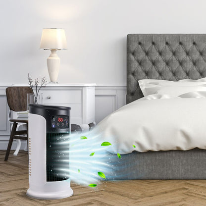 VierraSol | Aire Acondicionado Portátil | Sin Ventanas, Eficiente Energéticamente y Ideal para Uso en Oficina en Casa y Residencias Universitarias