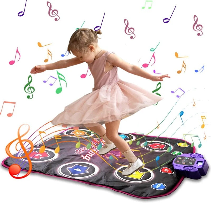 VierraSol | Alfombra de Baile Interactiva con 5 Niveles de Diversión y Desafíos para Niños
