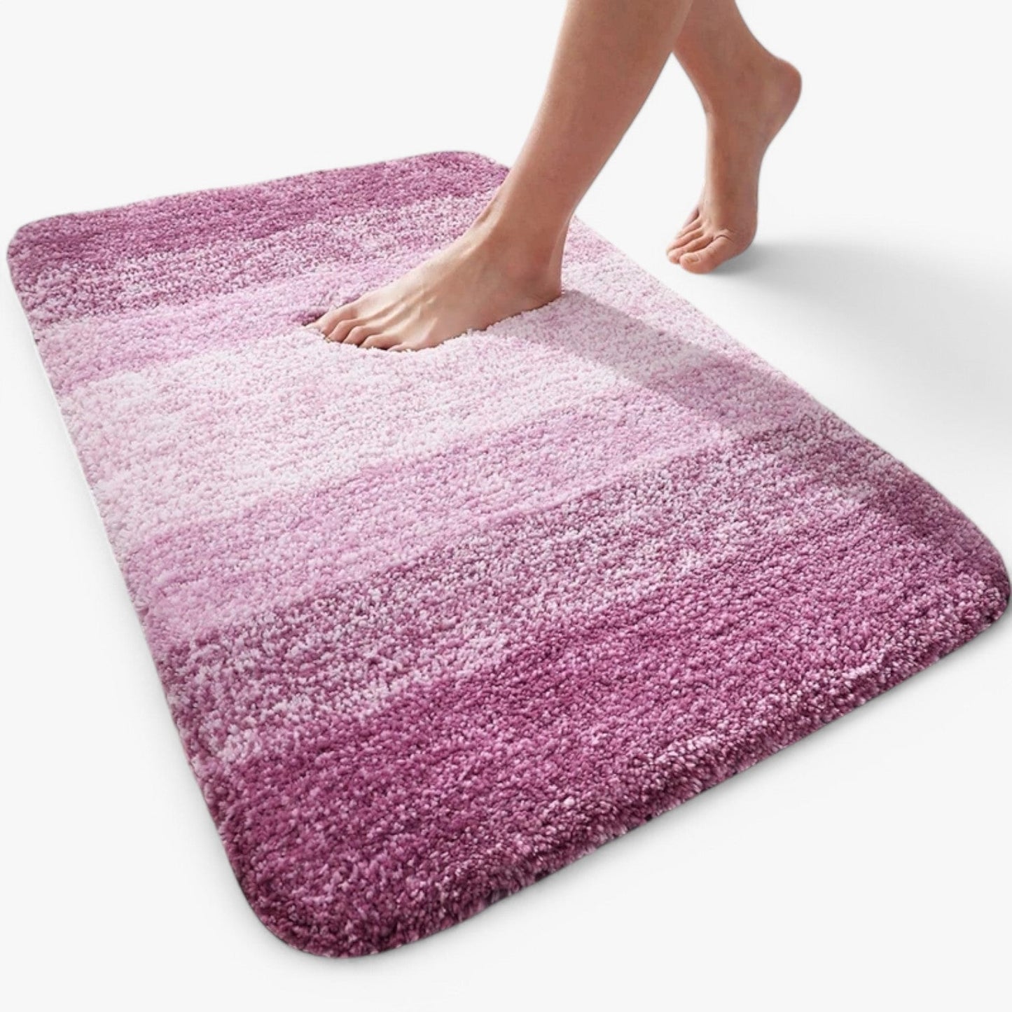 VierraSol | Alfombrilla de Baño Absorbente con Base Antideslizante