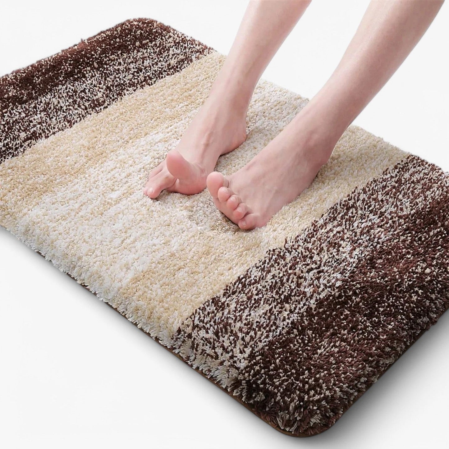 VierraSol | Alfombrilla de Baño Absorbente con Base Antideslizante