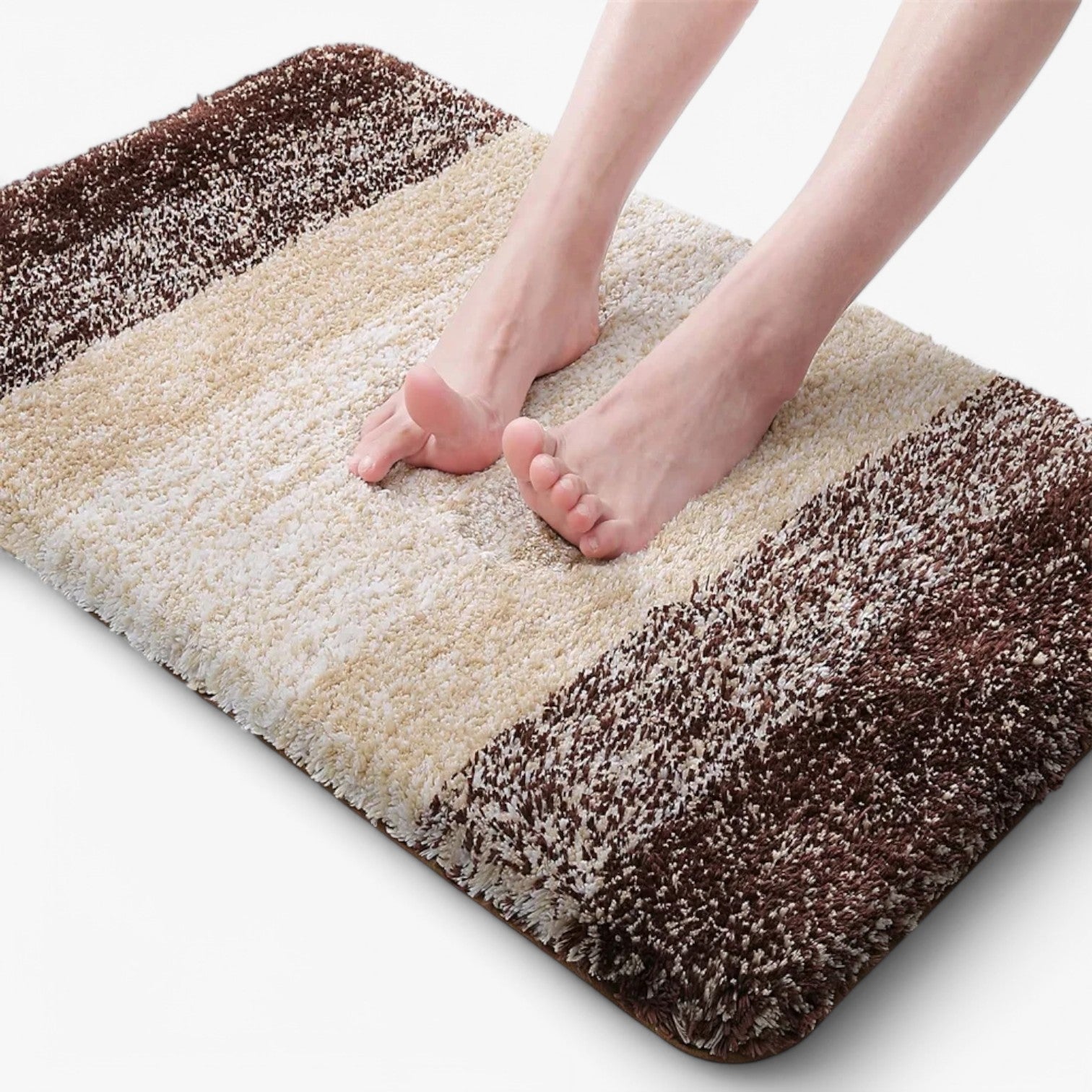 VierraSol | Alfombrilla de Baño Absorbente con Base Antideslizante