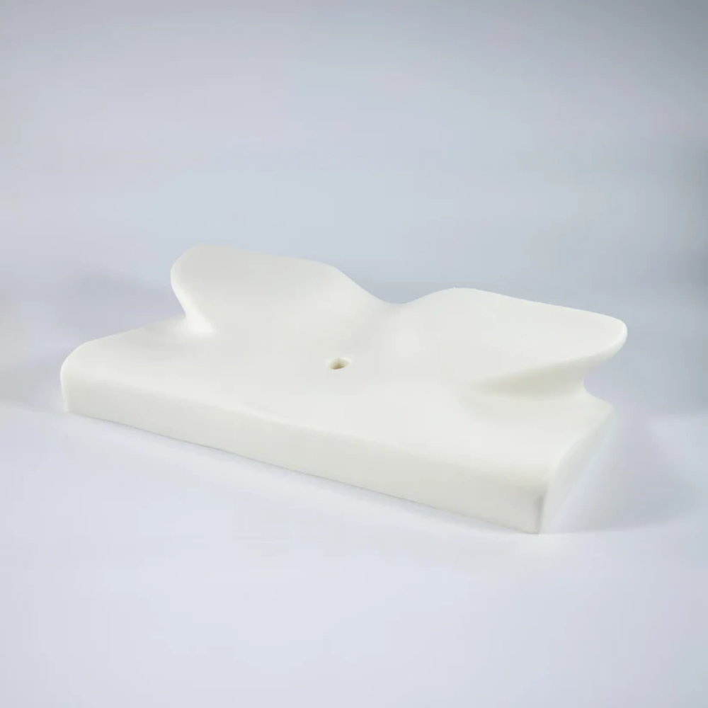 VierraSol | Almohada Antisnore | Soporte Ergonómico para Cuello y Cabeza | Blanca