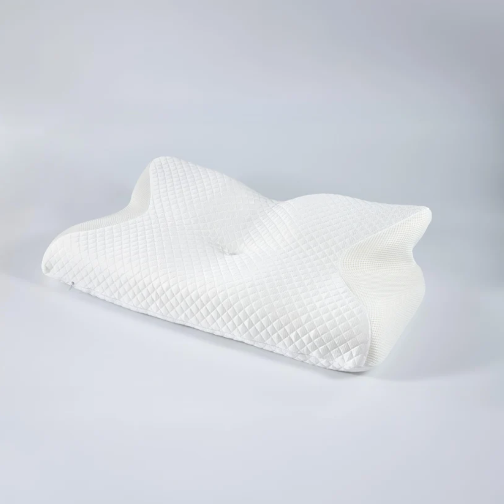 VierraSol | Almohada Antisnore | Soporte Ergonómico para Cuello y Cabeza | Blanca