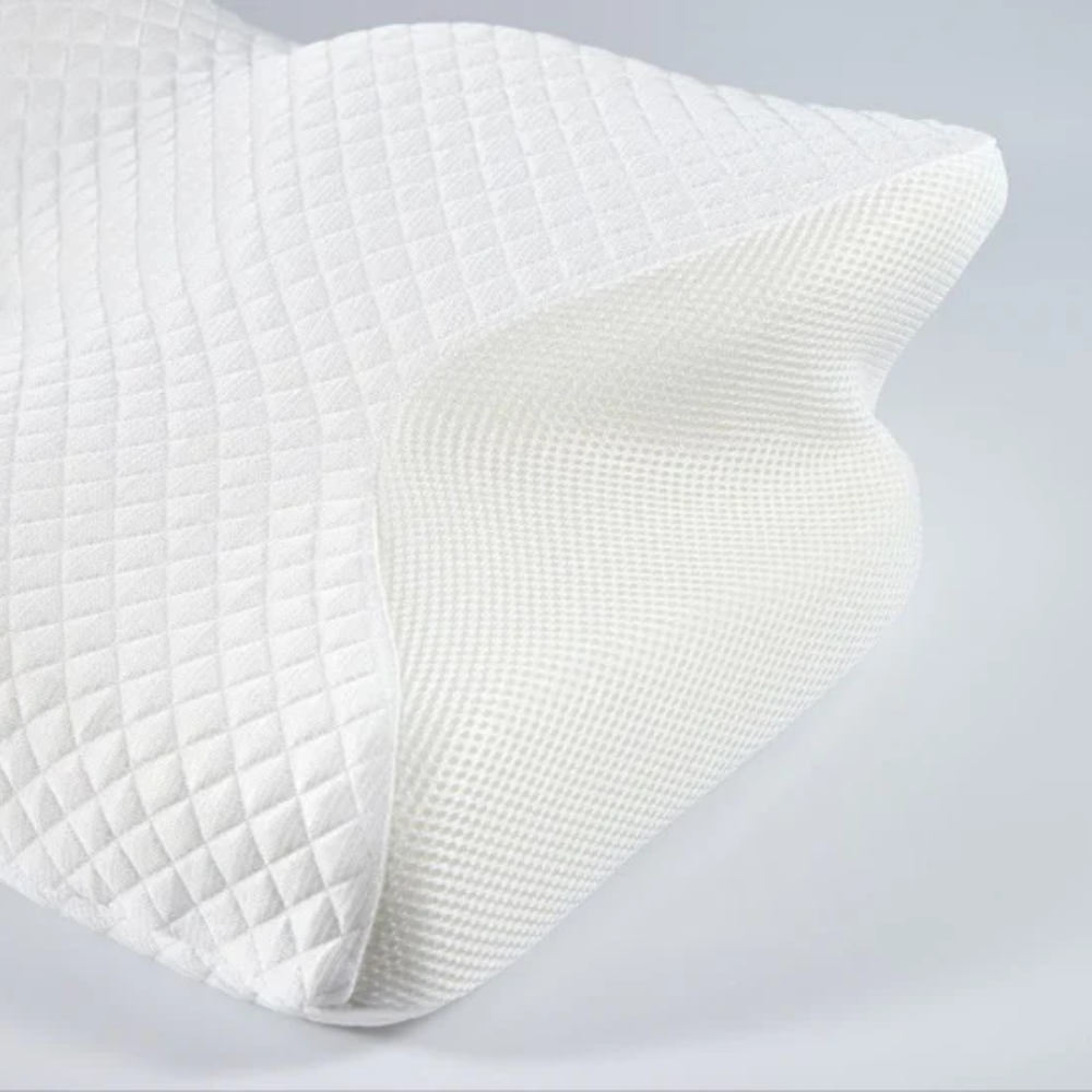 VierraSol | Almohada Antisnore | Soporte Ergonómico para Cuello y Cabeza | Blanca
