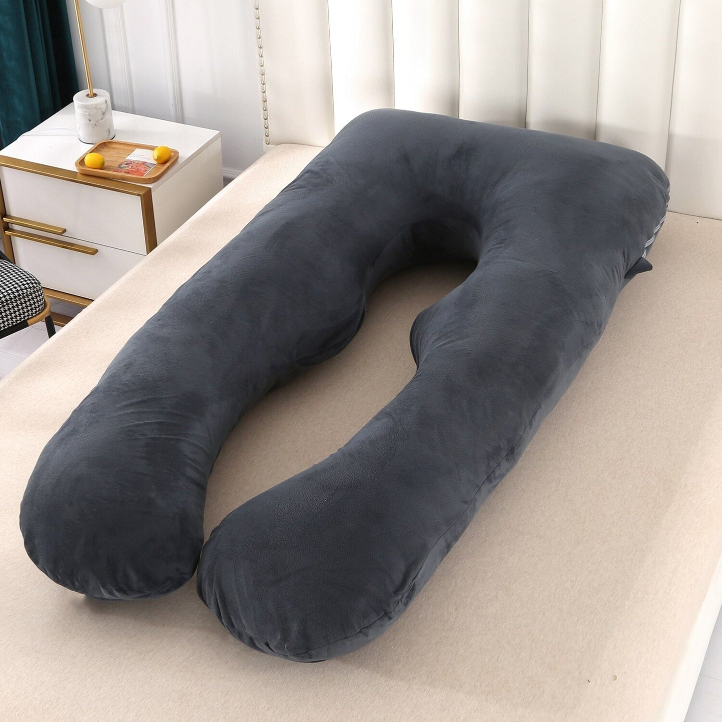 VierraSol | Almohada Corporal para Durmientes de Lado | Soporte Ergonómico de Cuerpo Completo