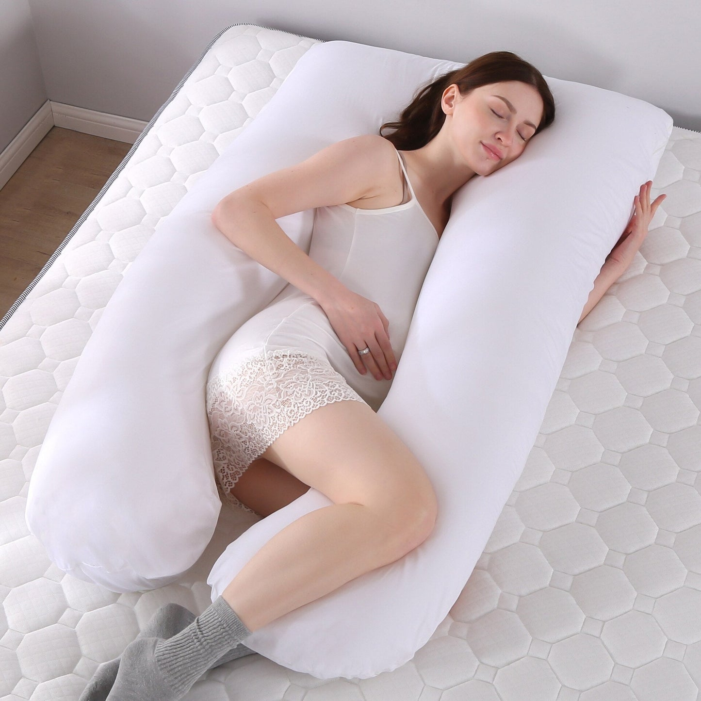 VierraSol | Almohada Corporal para Durmientes de Lado | Soporte Ergonómico de Cuerpo Completo