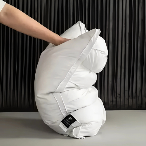 VierraSol | Almohada de Plumas con Diseño Acolchado para la Comodidad del Sueño