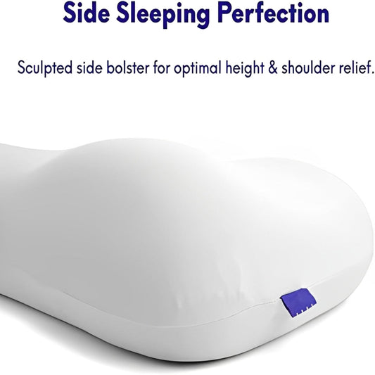 VierraSol | Almohada de Viaje con Soporte Ergonómico para Durmientes de Lado