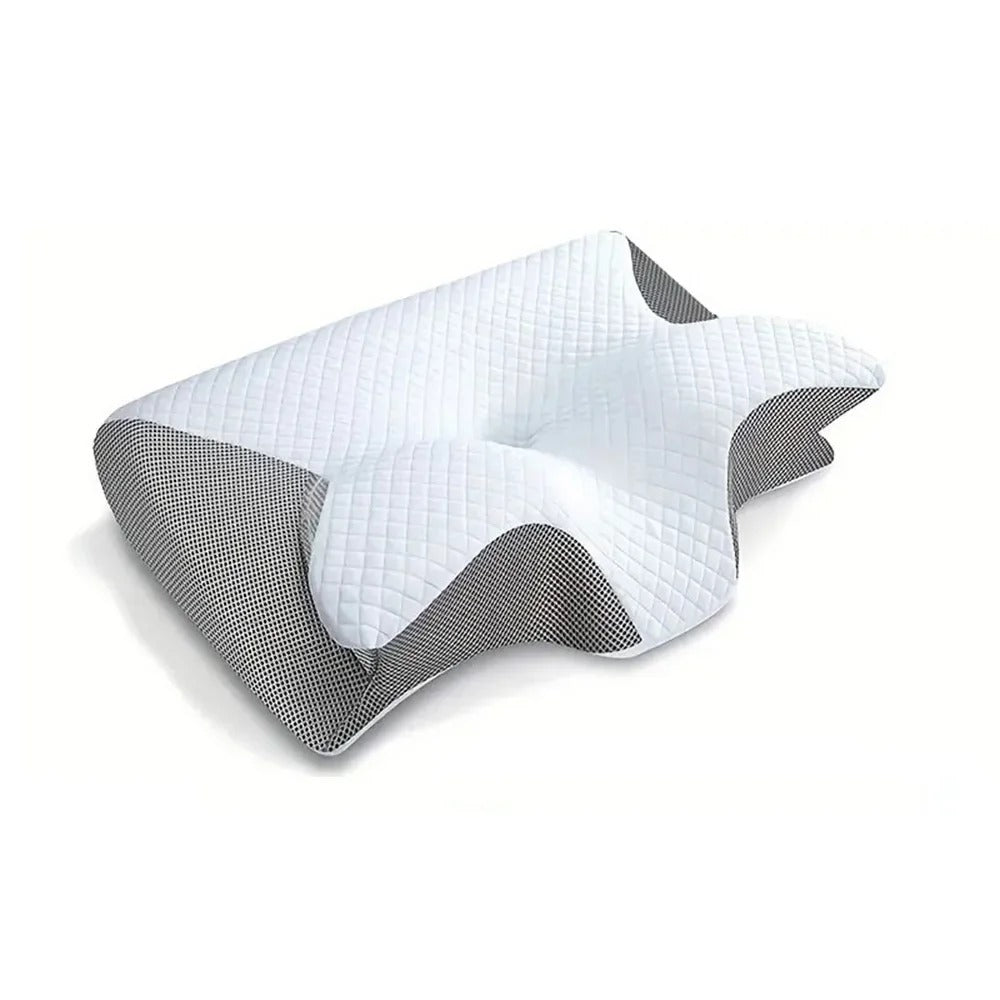 VierraSol | Almohada Ortopédica | Soporte Ergonómico para Cuello y Espalda | Espuma Viscoelástica