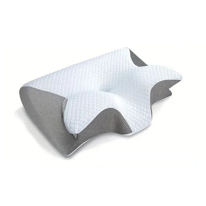 VierraSol | Almohada Ortopédica | Soporte Ergonómico para Cuello y Espalda | Espuma Viscoelástica