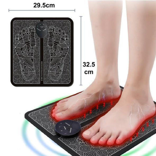 VierraSol | Almohadilla de Masaje Eléctrica EMS para Estimulación Muscular y Alivio del Dolor