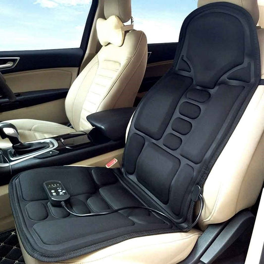VierraSol | Almohadilla de Masaje Térmica de 8 Modos para Espalda, Cuello y Relajación Corporal Completa – Perfecta para Coche y Hogar