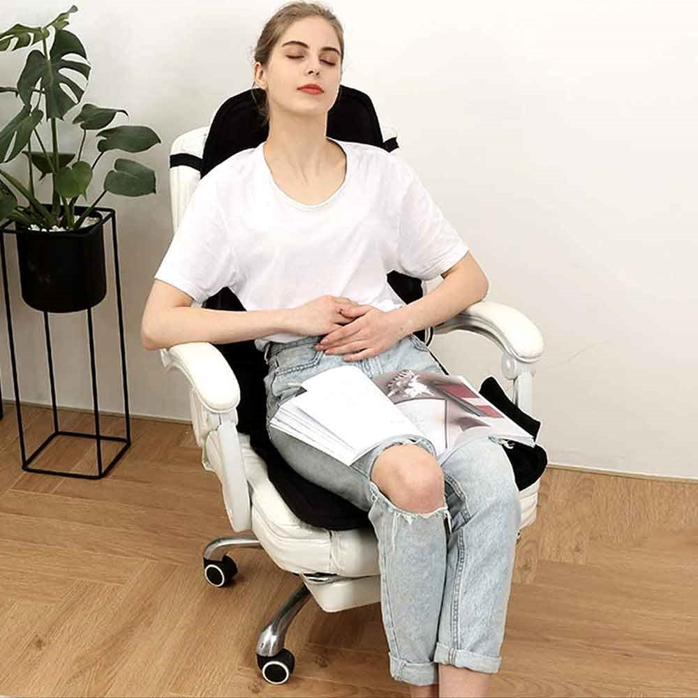 VierraSol | Almohadilla de Masaje Térmica de 8 Modos para Espalda, Cuello y Relajación Corporal Completa – Perfecta para Coche y Hogar