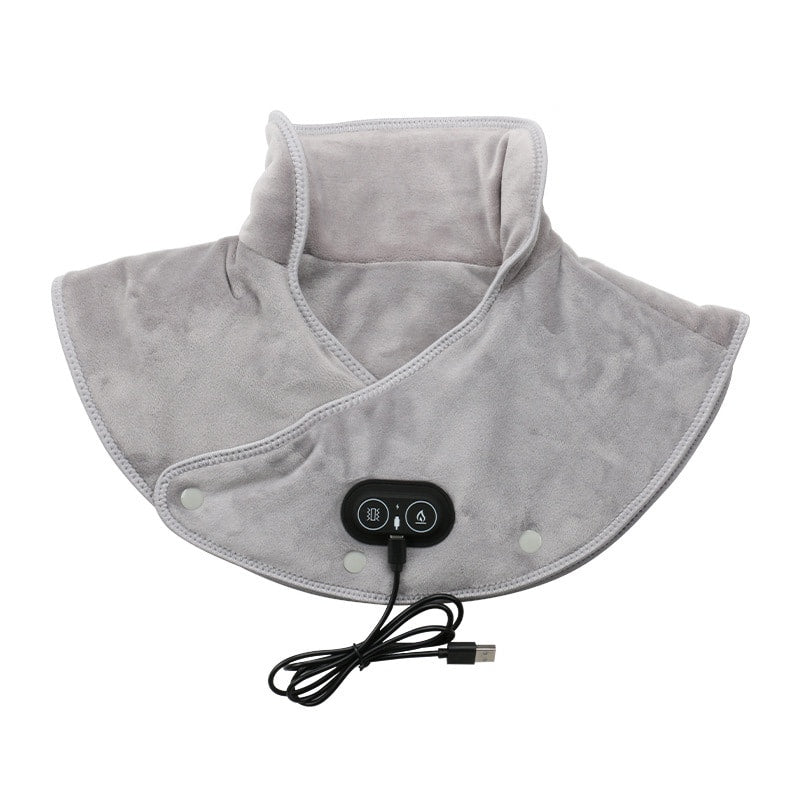 VierraSol | Almohadilla eléctrica para el cuello y los hombros con vibración