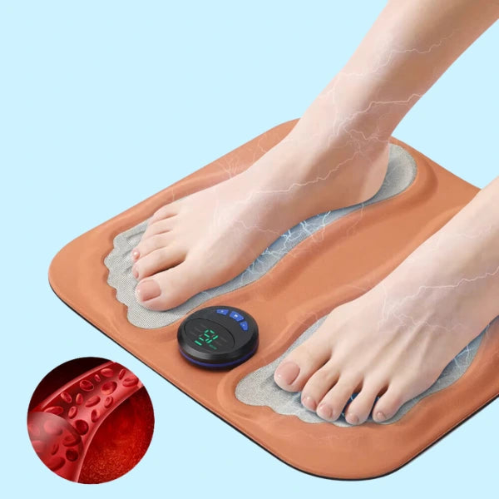 VierraSol | Almohadilla Masajeadora de Pies EMS - Diseño Plegable