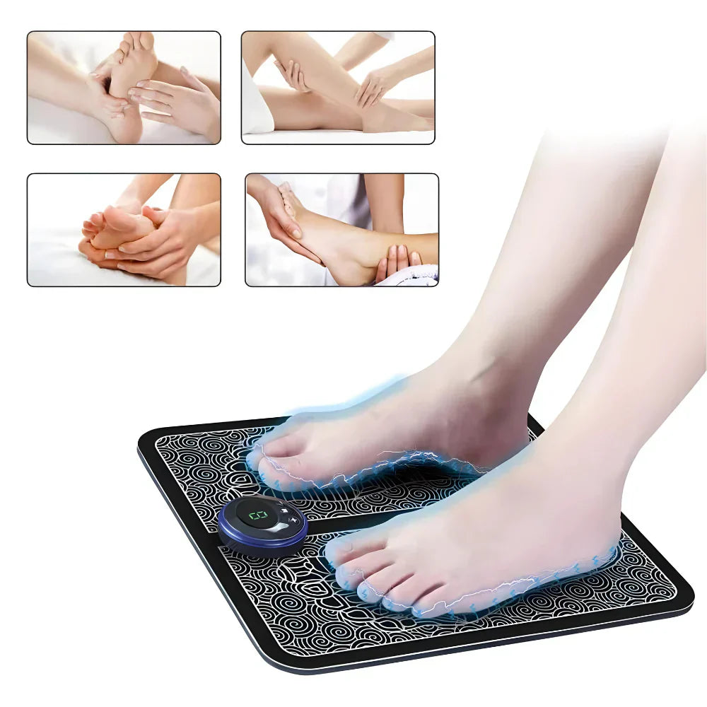 VierraSol | Almohadilla Masajeadora de Pies EMS para Estimulación Muscular