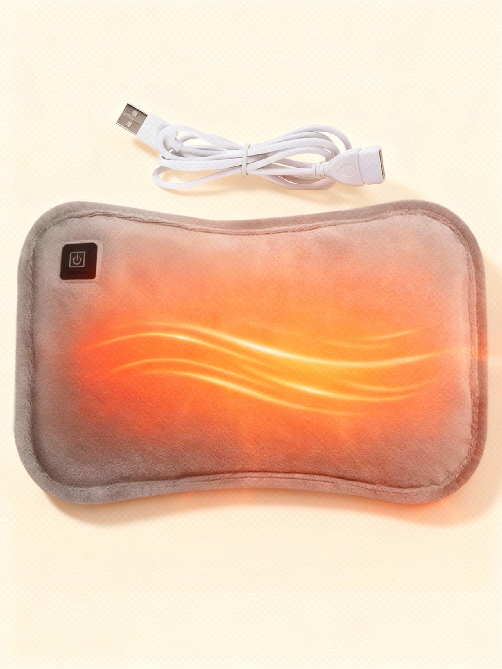 VierraSol | Almohadilla Térmica Portátil | 30x20 cm | Calentamiento Rápido, Calentador de Manos/Cuerpo Multifuncional