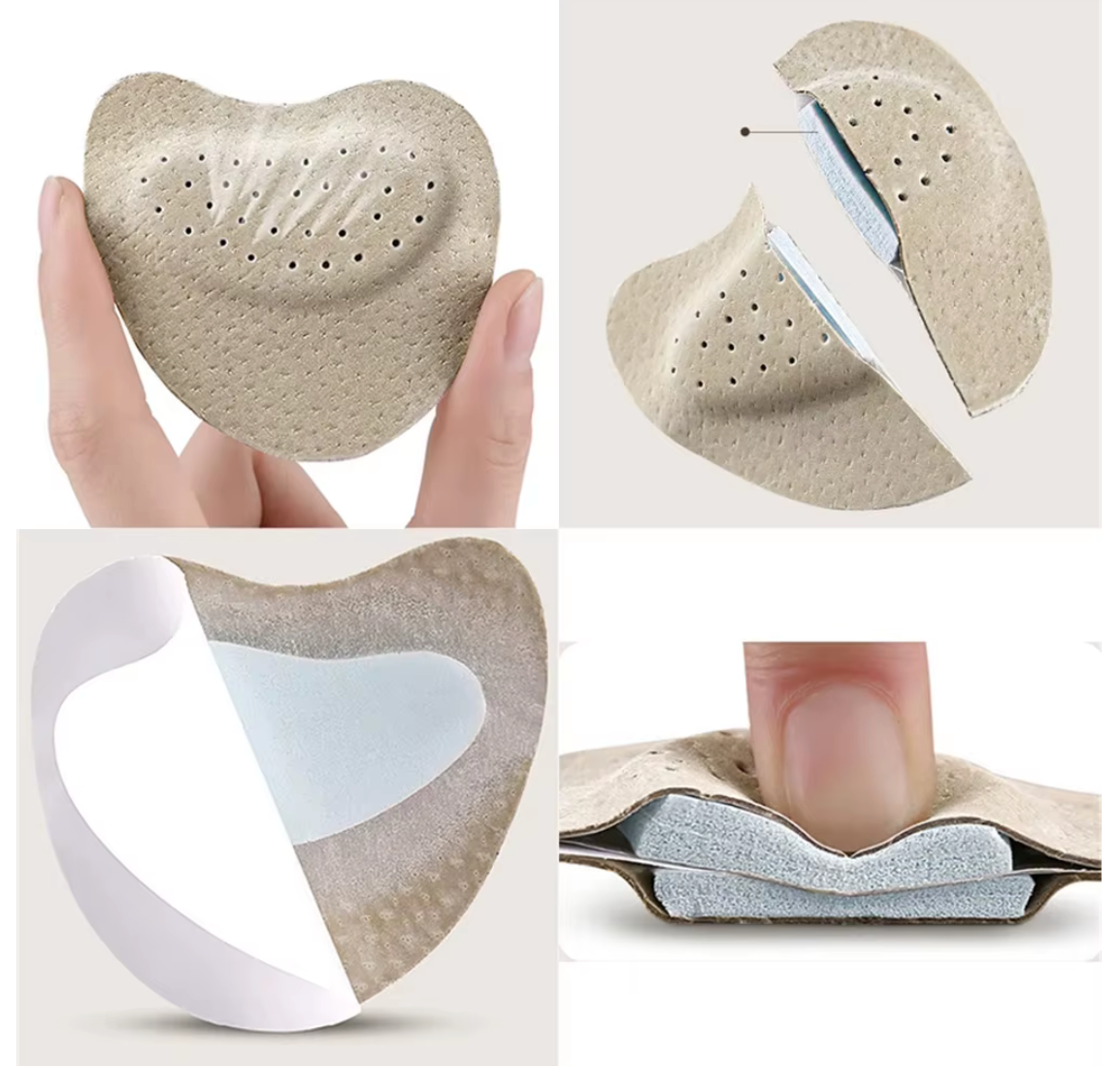 VierraSol | Almohadillas antideslizantes para sandalias – Alivio del dolor para mujeres