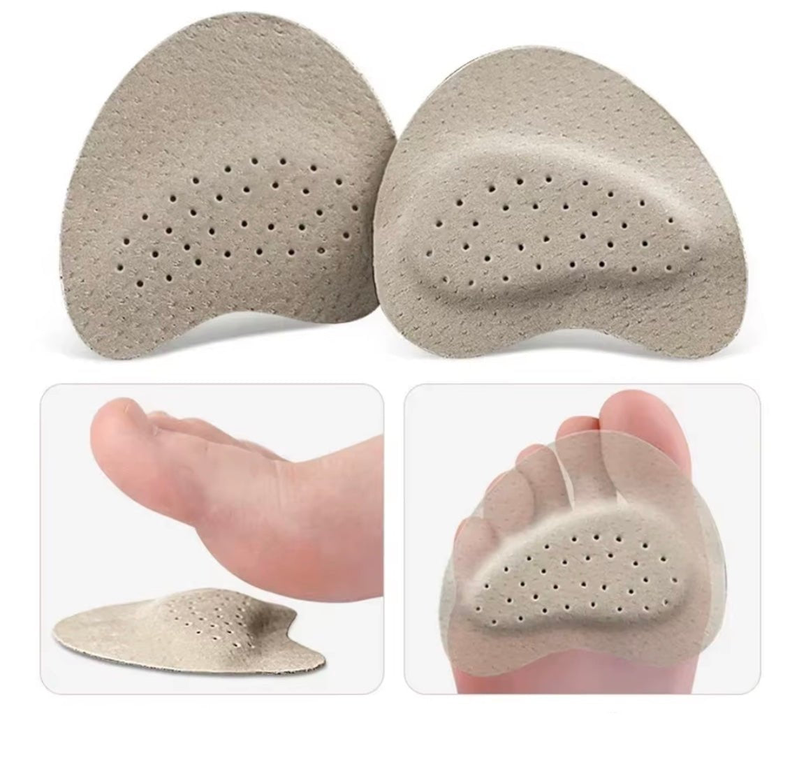 VierraSol | Almohadillas antideslizantes para sandalias – Alivio del dolor para mujeres