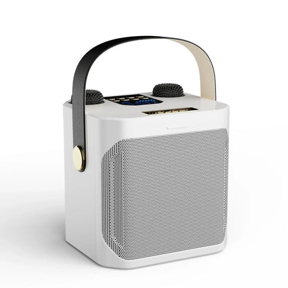 VierraSol | Altavoz Bluetooth de Karaoke – Subwoofer Inalámbrico Surround de 360° con Duales Micrófonos