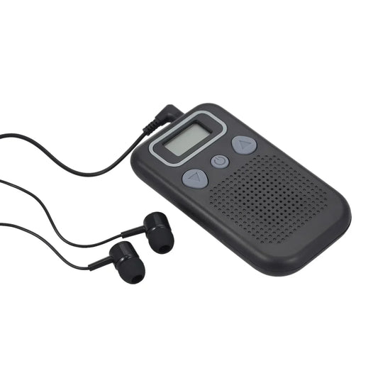 VierraSol | Amplificador de Sonido para Audífonos – Mejora Auditiva Intraauricular a Pilas con Auriculares para Personas Mayores y Adultos