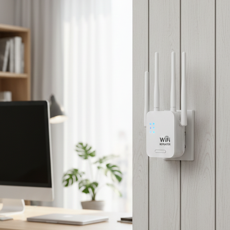 VierraSol | Amplificador WiFi Exterior de Largo Alcance