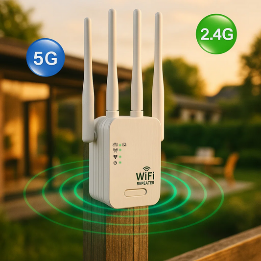 VierraSol | Amplificador WiFi Exterior de Largo Alcance