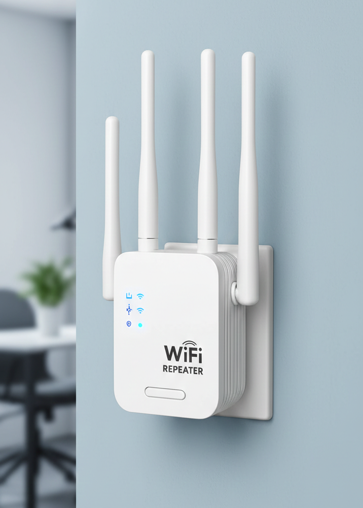 VierraSol | Amplificador WiFi Exterior de Largo Alcance