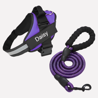 VierraSol | Arnés Personalizado para Perros Sin Tirones con Clip Frontal