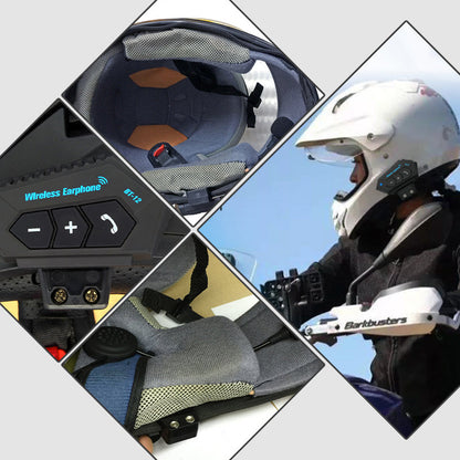 VierraSol | Auricular Bluetooth para Casco de Motocicleta BT12