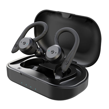 VierraSol | Auriculares Inalámbricos Deportivos Impermeables Vega – 20 Horas de Reproducción | Bluetooth 5.0, IPX7 para Natación y Fitness