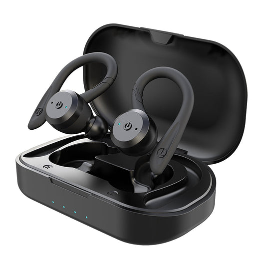 VierraSol | Auriculares Inalámbricos Deportivos Impermeables Vega – 20 Horas de Reproducción | Bluetooth 5.0, IPX7 para Natación y Fitness