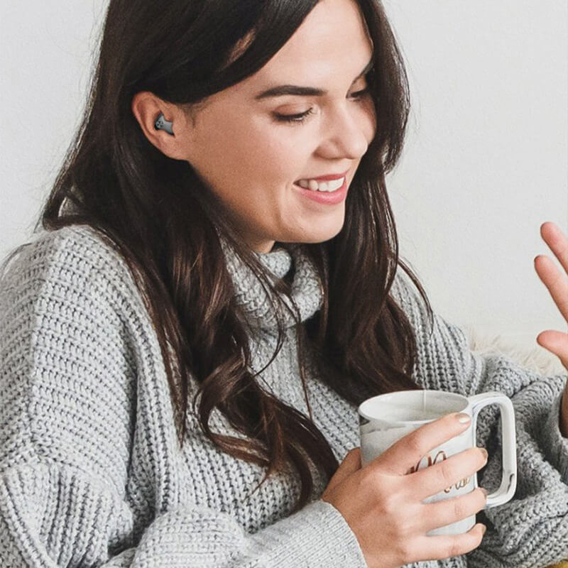 VierraSol | Auriculares Inalámbricos Invisibles para Dormir Ipx5 Impermeables