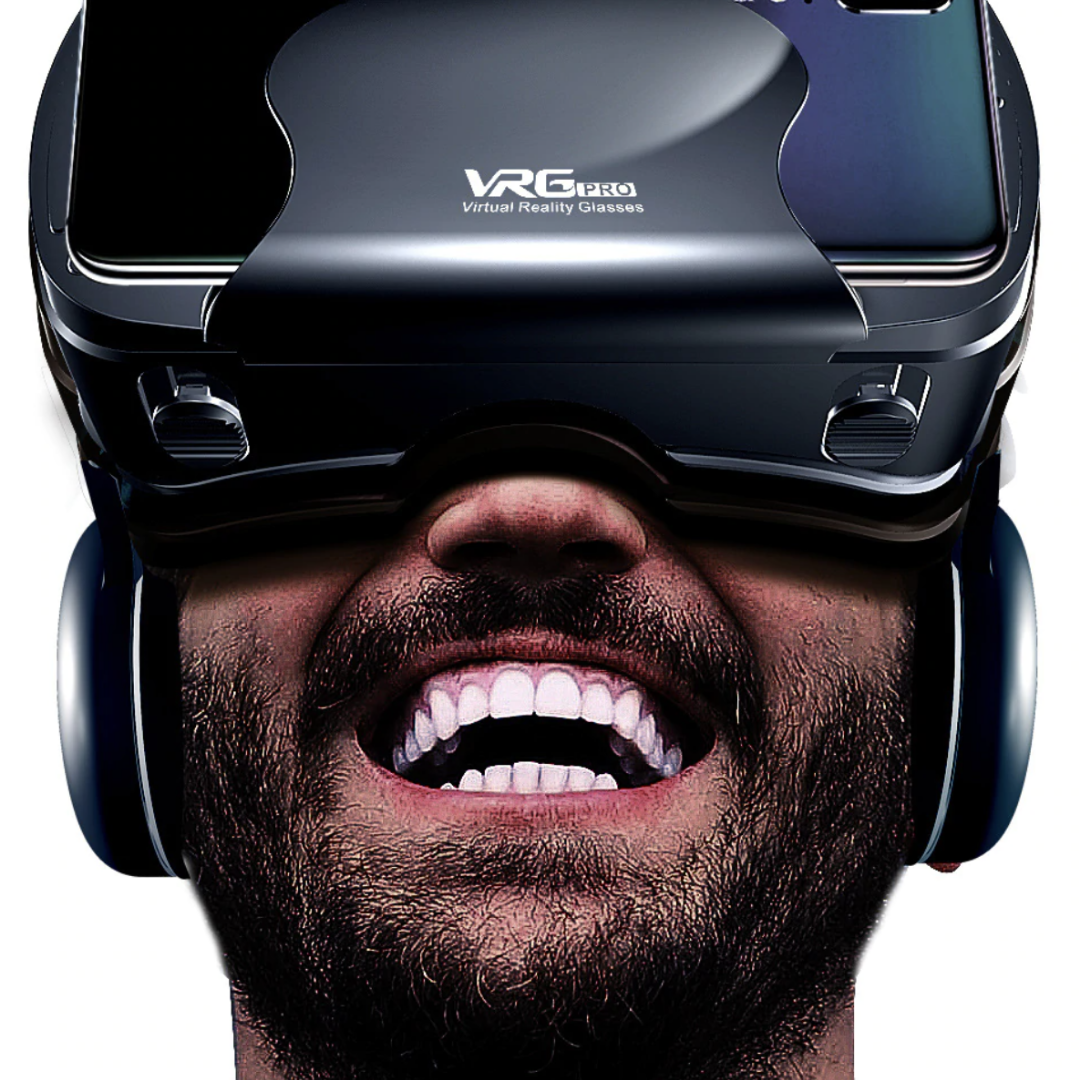 VierraSol | Auriculares VR con auriculares integrados para iPhone y Android