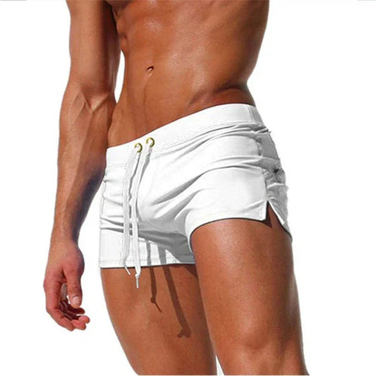 VierraSol | Bañador para Hombre con Cuerda y Aberturas Laterales