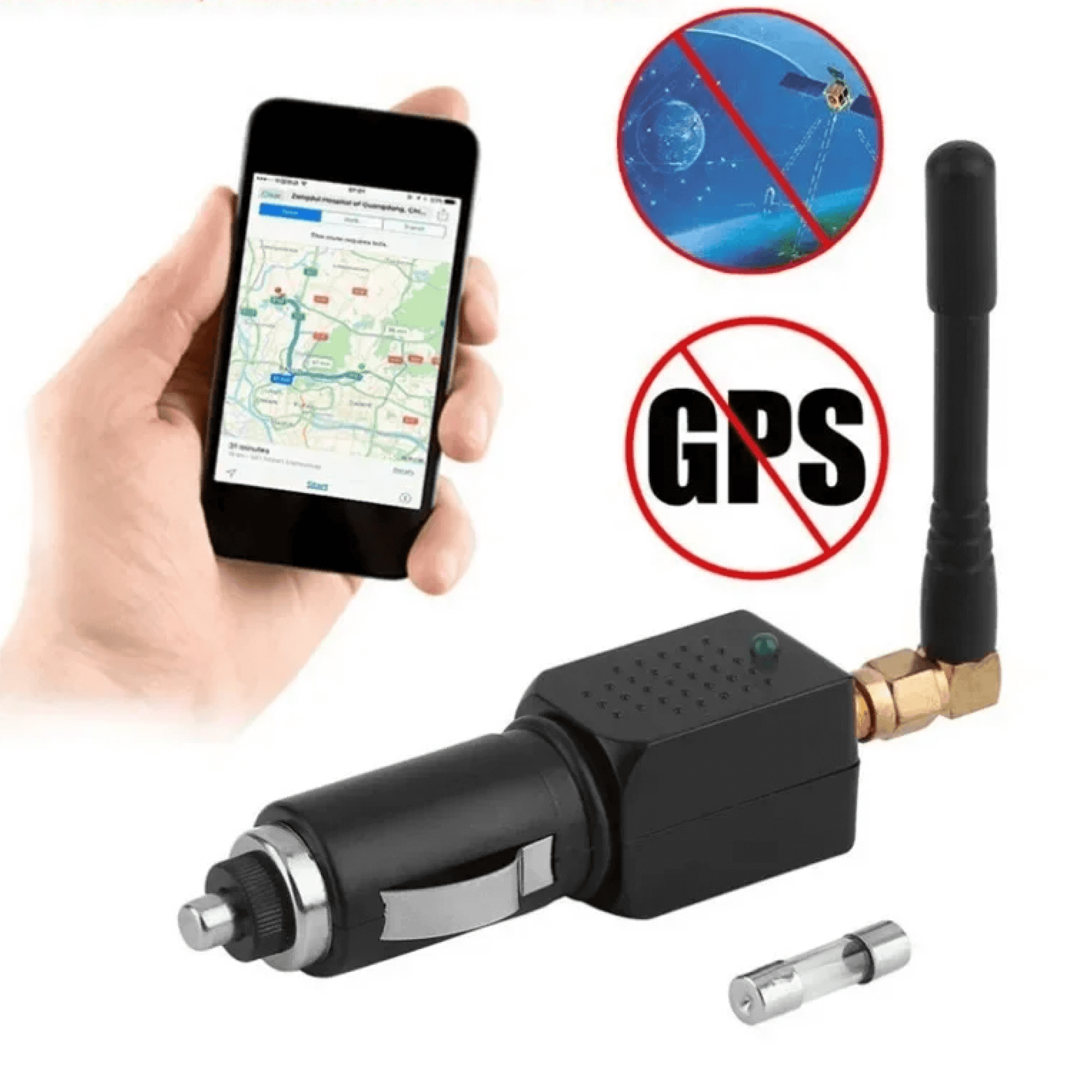 VierraSol | Bloqueadores de Señal GPS para Automóviles, Camiones y Vehículos
