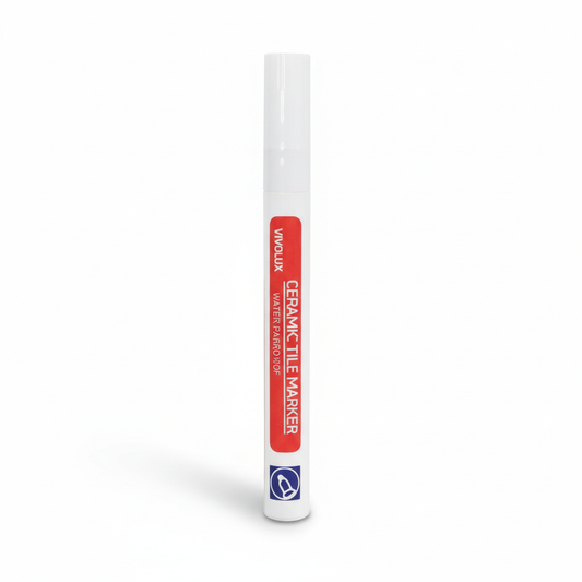 VierraSol | Bolígrafo para Reparación de Juntas | Sellador Polimérico Impermeable | Fórmula Antimoho | Secado Rápido y Sin Olor | Para Azulejos en Baño y Cocina