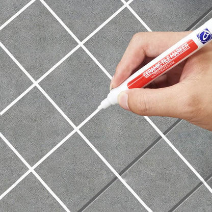 VierraSol | Bolígrafo para Reparación de Juntas | Sellador Polimérico Impermeable | Fórmula Antimoho | Secado Rápido y Sin Olor | Para Azulejos en Baño y Cocina