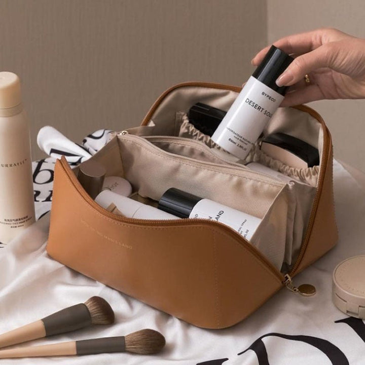 VierraSol | Bolsa Cosmética | Elegante y Espaciosa | Almacenamiento Práctico