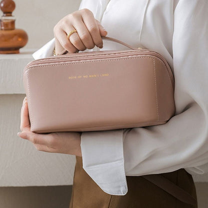 VierraSol | Bolsa Cosmética | Elegante y Espaciosa | Almacenamiento Práctico